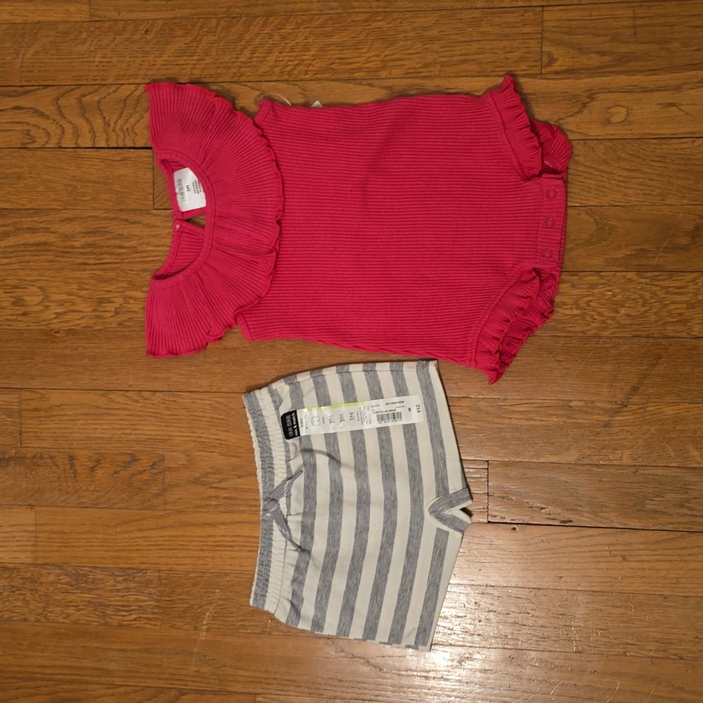 OKIE DOKIE BABY GIRLS BUNDLE OF 2 BOTH SIZE 3 MONTHS